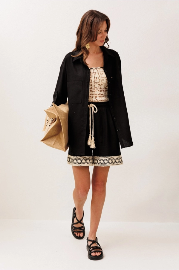 Блуза Buter 3317 черный