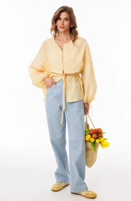 Брюки EOLA 3043.13 голубой 