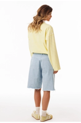 Джемпер EOLA 3052.3 лимонный в полоску 