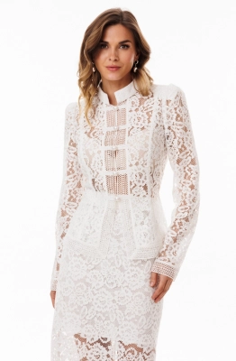 Блуза EOLA 3067 молочный 