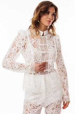 Блуза EOLA 3067.1 молочный 