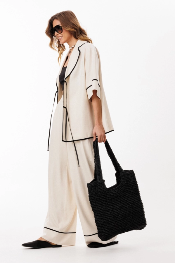 Блуза EOLA 3081 бежевый