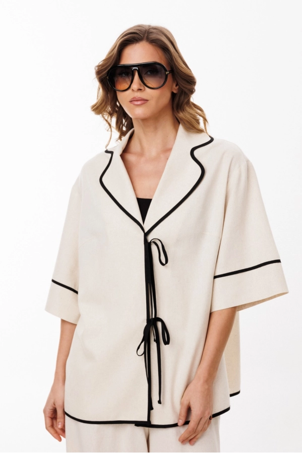 Блуза EOLA 3081 бежевый