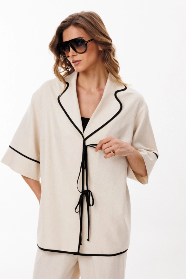 Блуза EOLA 3081 бежевый