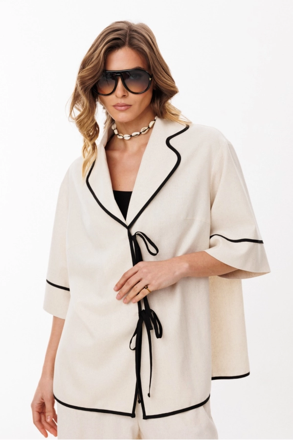 Блуза EOLA 3081 бежевый