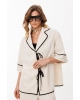 Блуза EOLA 3081 бежевый