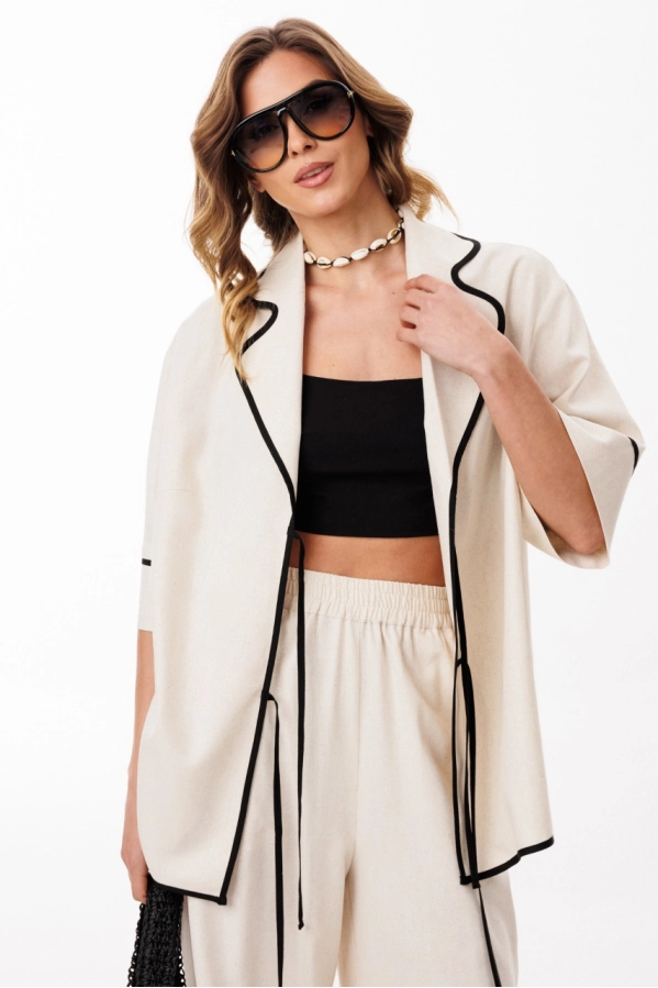 Блуза EOLA 3081 бежевый