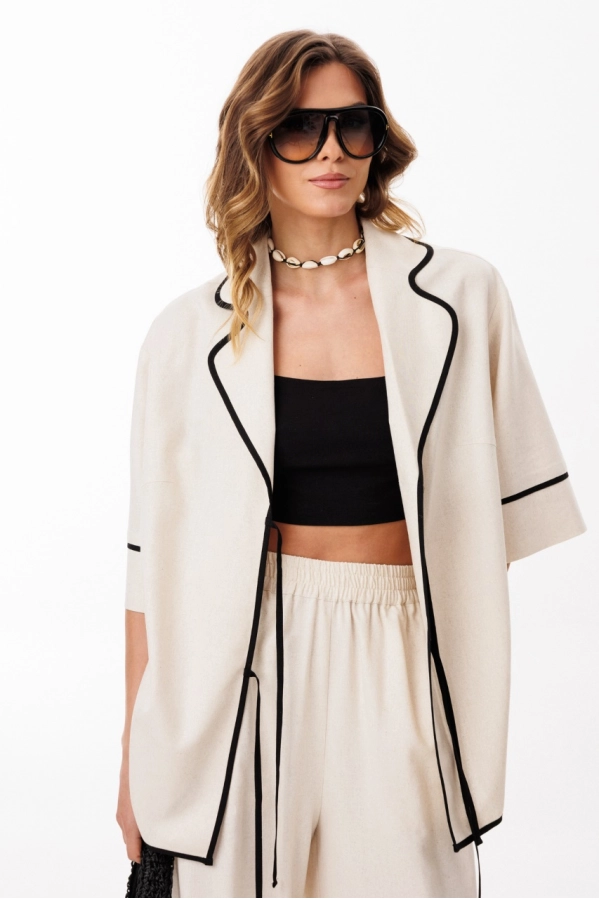 Блуза EOLA 3081 бежевый