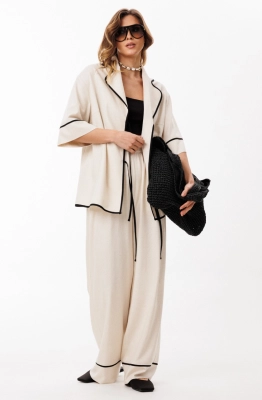 Блуза EOLA 3081 бежевый 