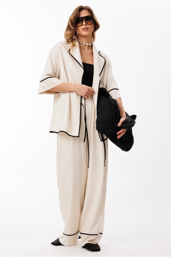 Блуза EOLA 3081 бежевый