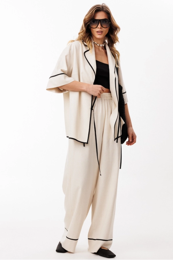 Блуза EOLA 3081 бежевый