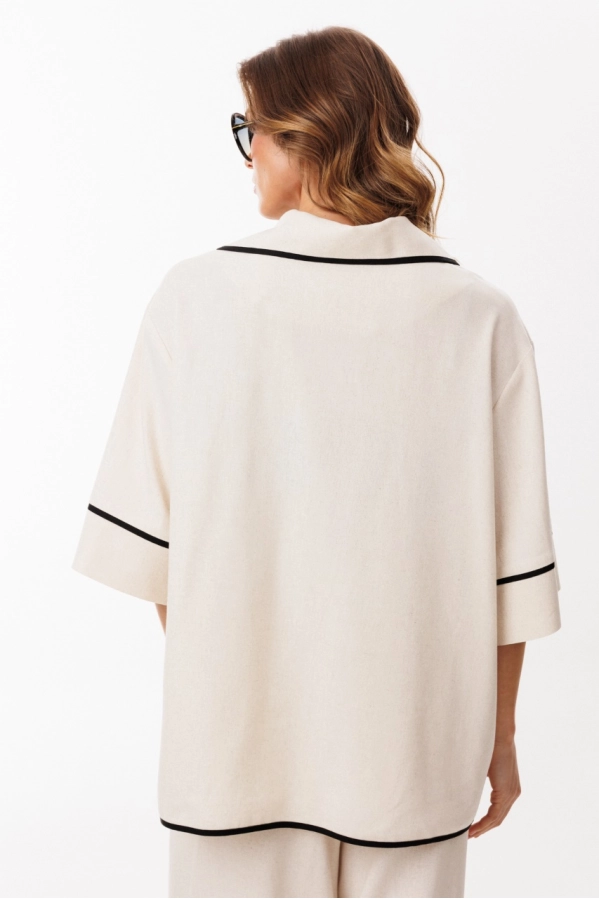 Блуза EOLA 3081 бежевый