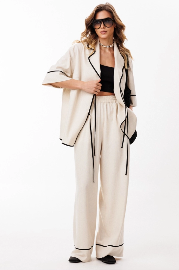 Блуза EOLA 3081 бежевый