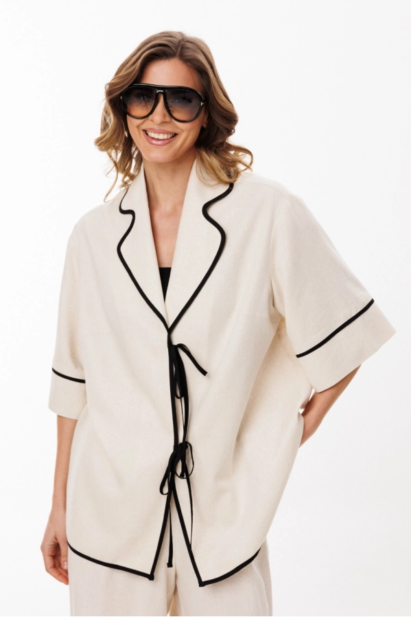 Блуза EOLA 3081 бежевый