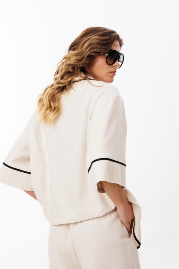 Блуза EOLA 3081 бежевый