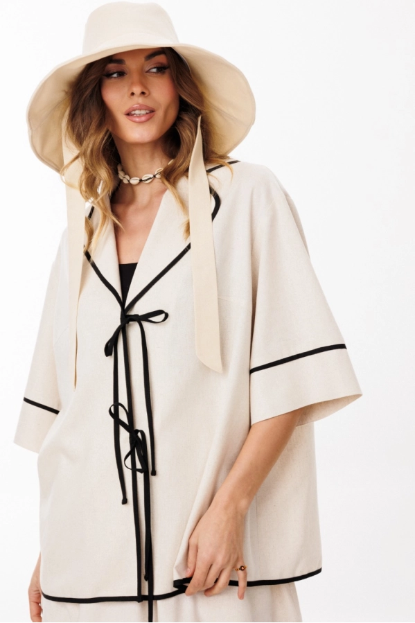 Блуза EOLA 3081.1 бежевый