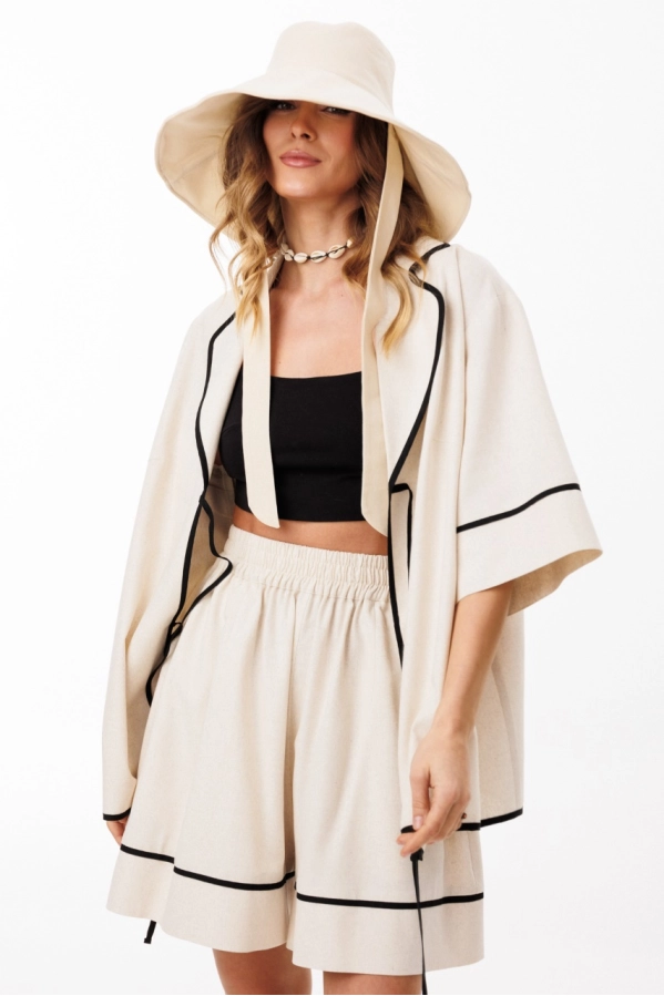 Блуза EOLA 3081.1 бежевый