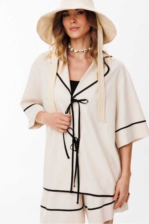 Блуза EOLA 3081.1 бежевый