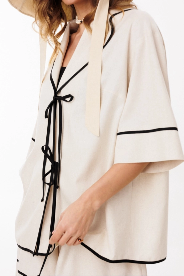 Блуза EOLA 3081.1 бежевый