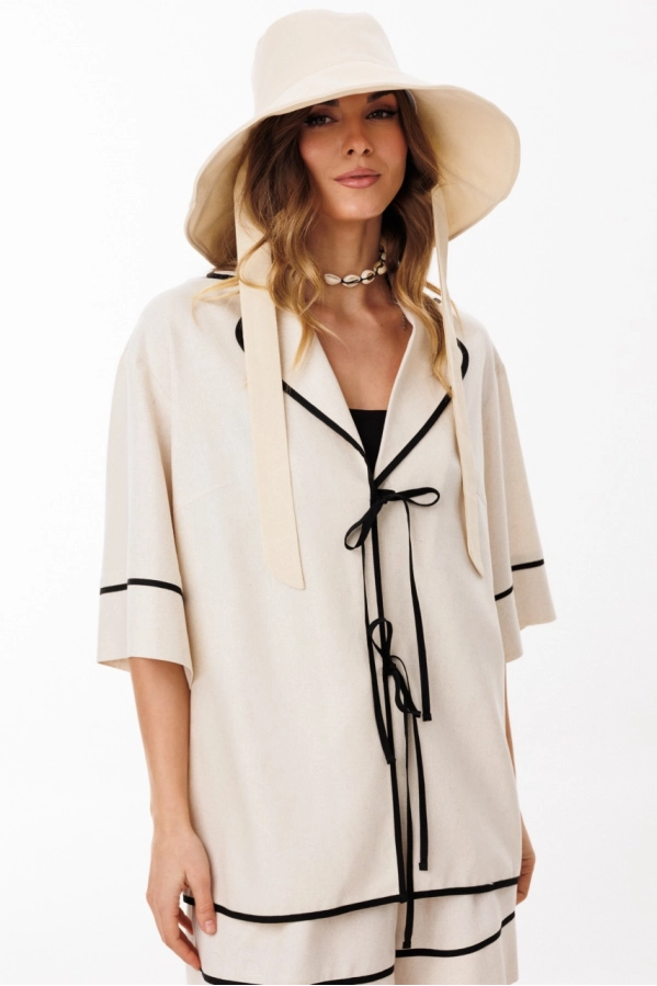 Блуза EOLA 3081.1 бежевый