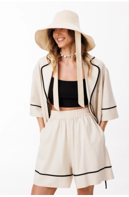 Шорты EOLA 3083 бежевый 