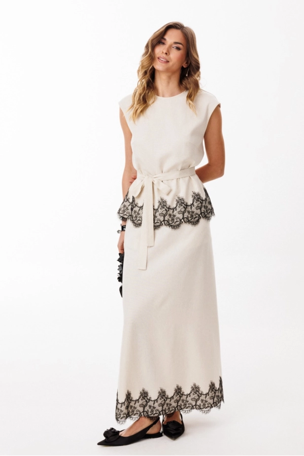 Блуза EOLA 3084 бежевый