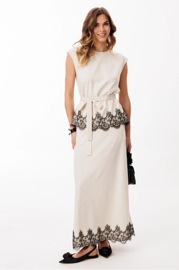 Блуза EOLA 3084 бежевый