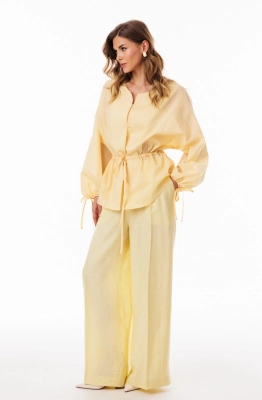 Блуза EOLA 3085 масло в мелкую полоску 