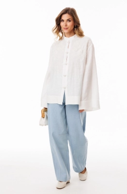 Блуза EOLA 3087.1 молочный 