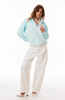 Брюки EOLA 3093.1 молочный 