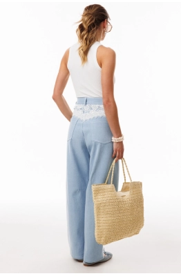 Брюки EOLA 3094 голубой 