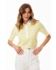 Джемпер EOLA 3095 лимонный в полоску