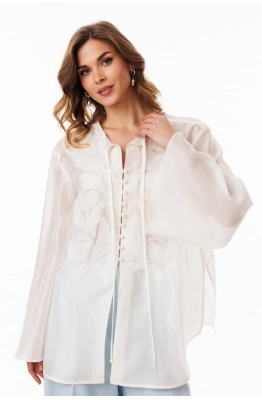 Блуза EOLA 3097 молочный 