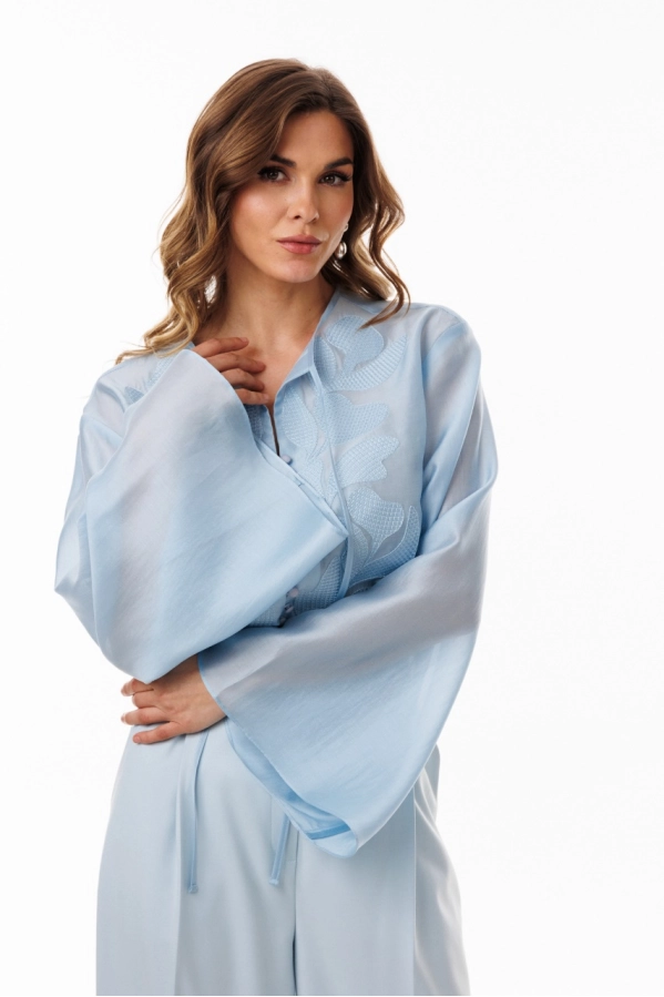 Блуза EOLA 3097 голубой