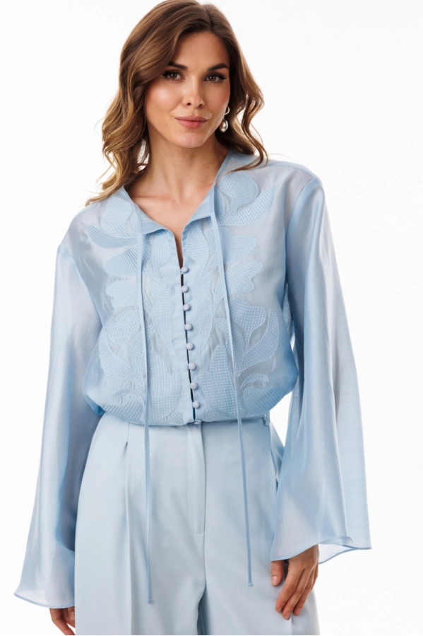 Блуза EOLA 3097 голубой