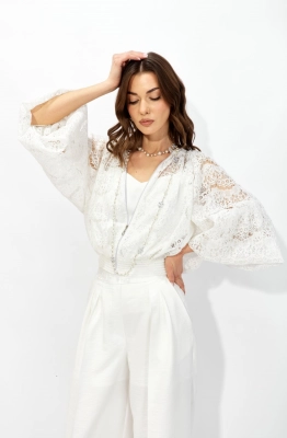 Блуза Lyushe 4333 молоко 