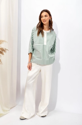 Брюки Lyushe 4337 молоко 