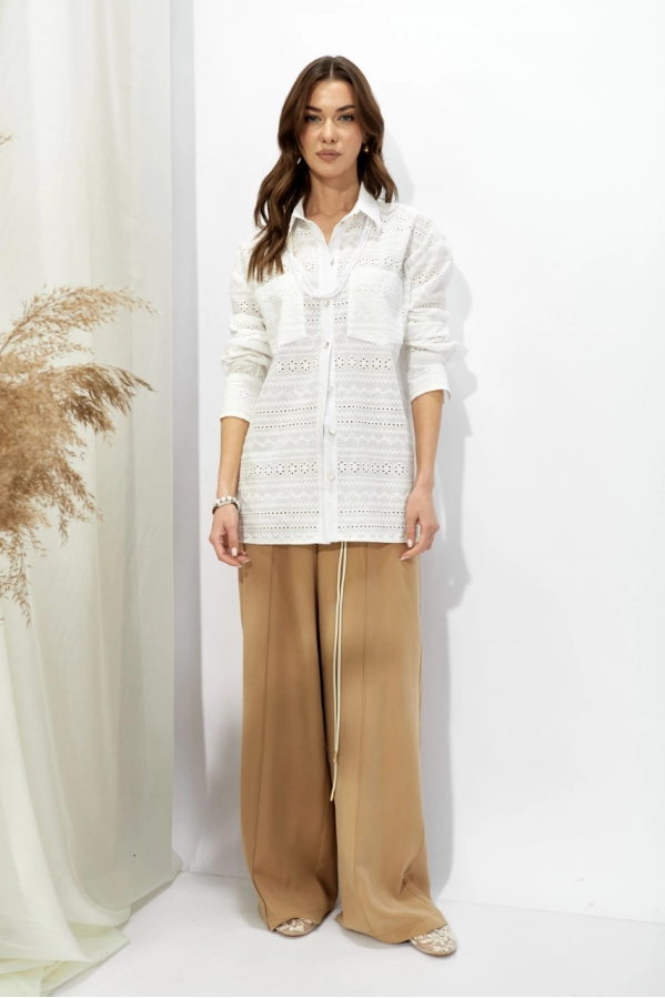 Блуза Lyushe 4361 молоко