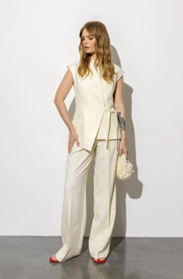 Комплект-двойка PiRS 6687 сливочный 