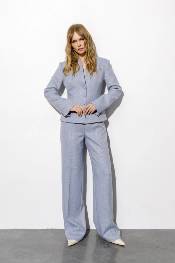 Брюки PiRS 6729 голубой