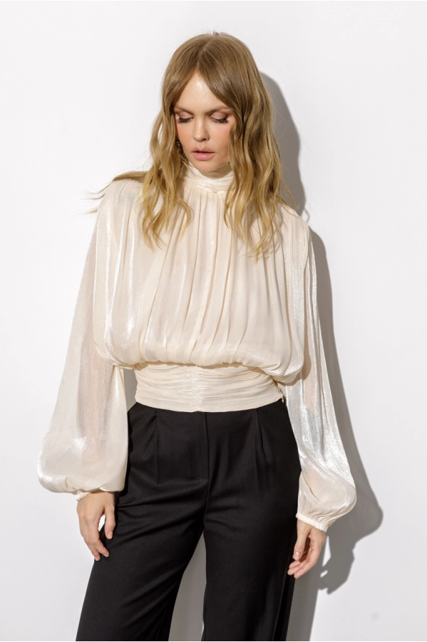 Блуза PiRS 6731 кремовый