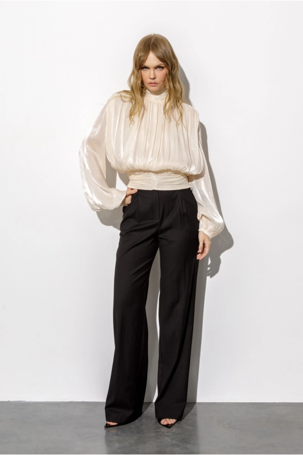 Блуза PiRS 6731 кремовый