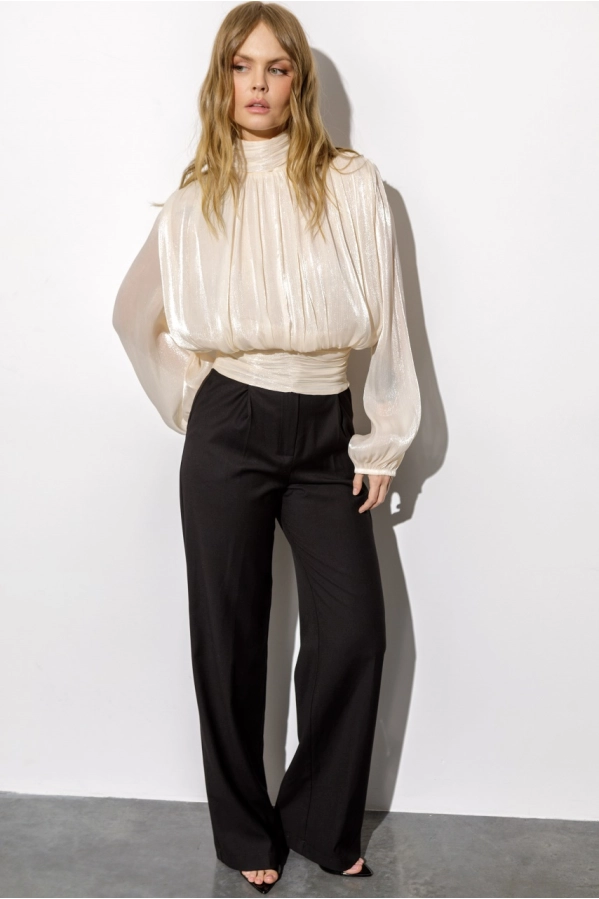 Блуза PiRS 6731 кремовый