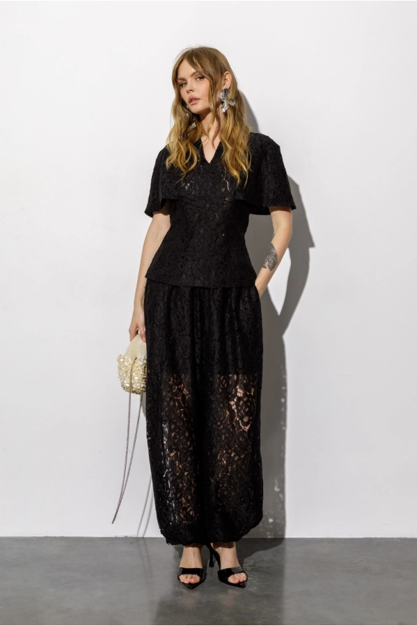 Блуза PiRS 6742 черный