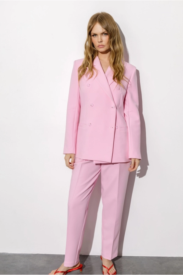 Брюки PiRS 6757 розовый