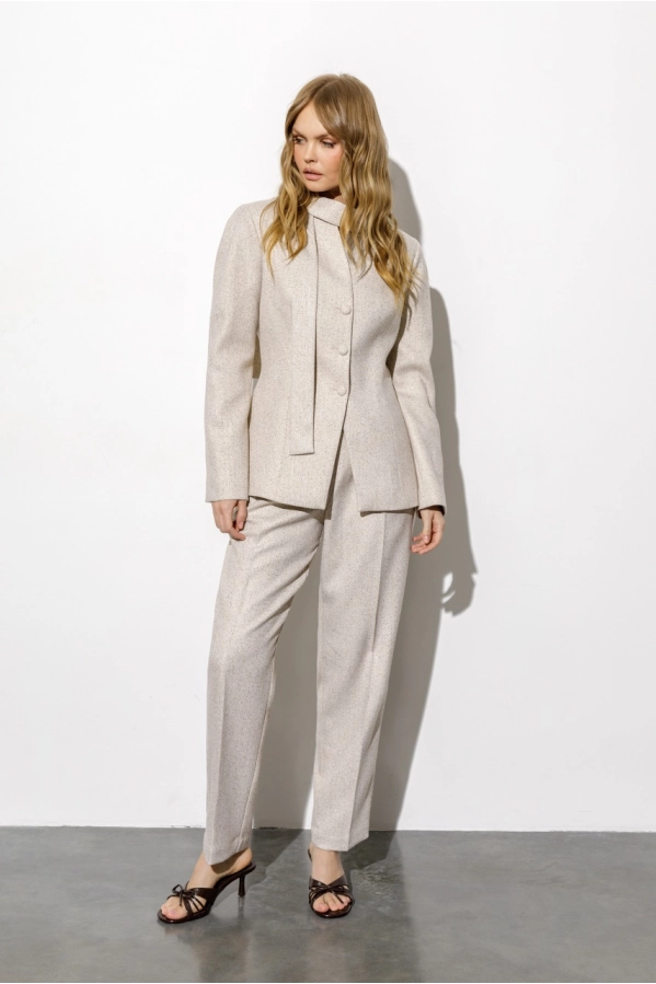 Брюки PiRS 6765 бежевый