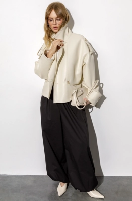 Тренчкот PiRS 6771 светло-бежевый 