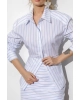 Рубашка PiRS 6785 голубая полоска