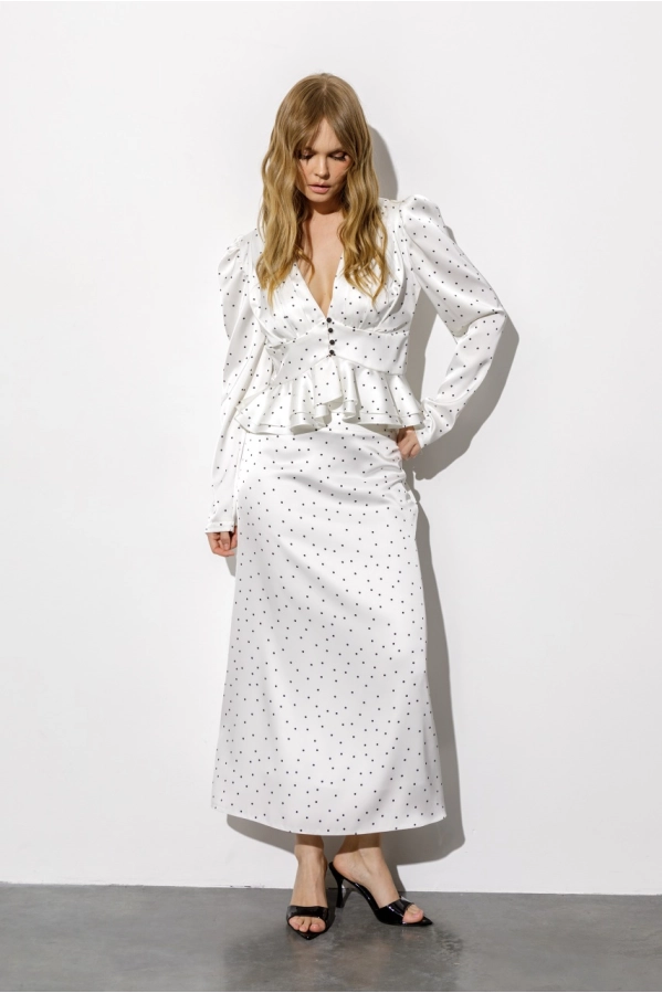 Блуза PiRS 6796 белый