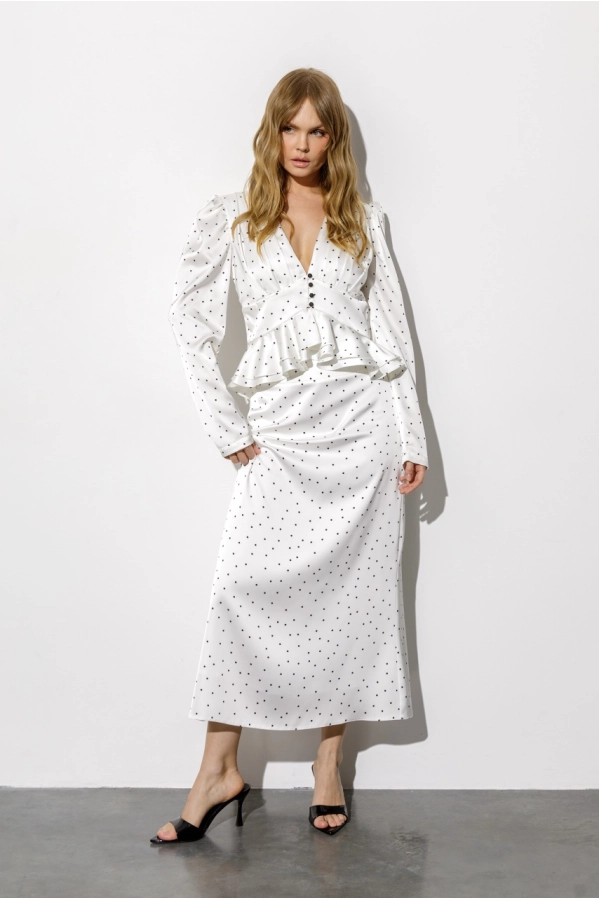 Блуза PiRS 6796 белый